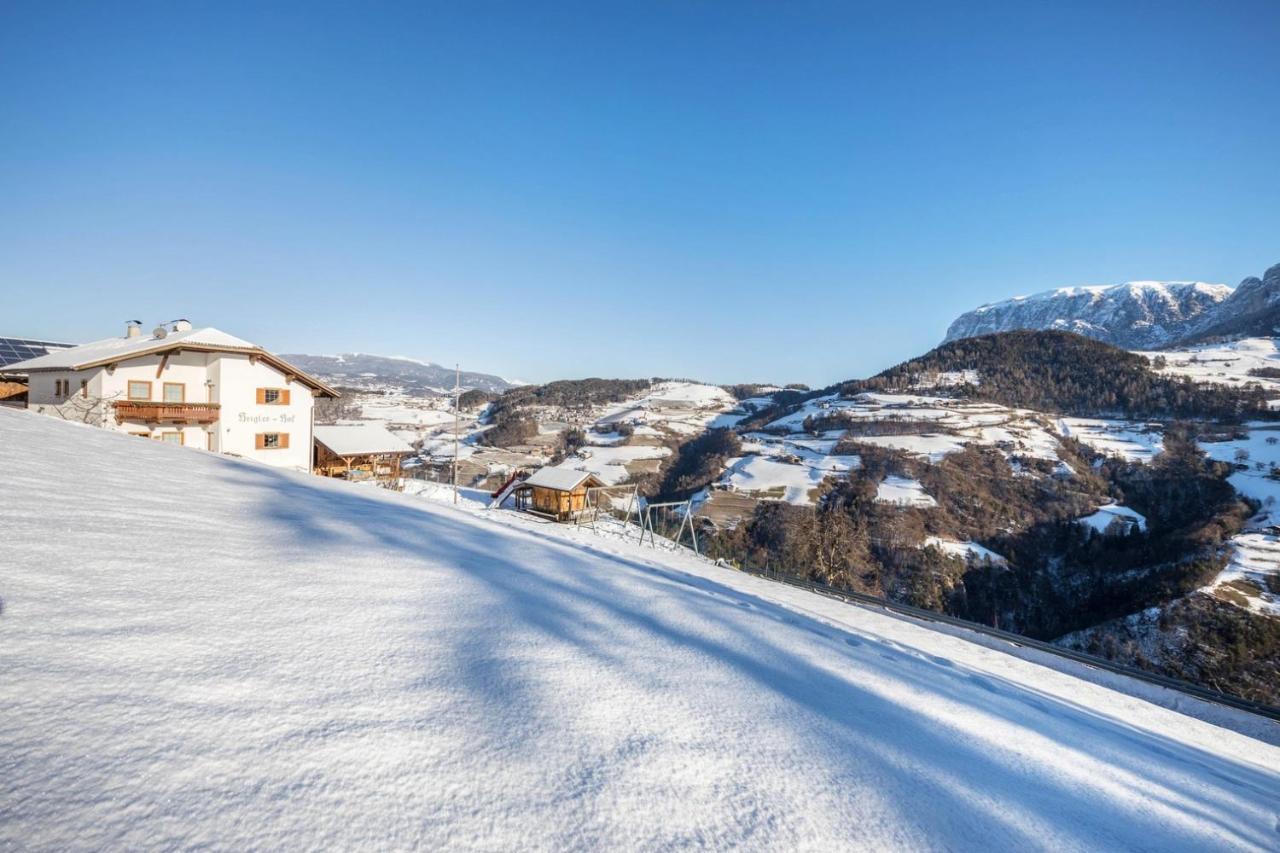 Wohnung Schlern Heigler Hof Collepietra  Exteriér fotografie