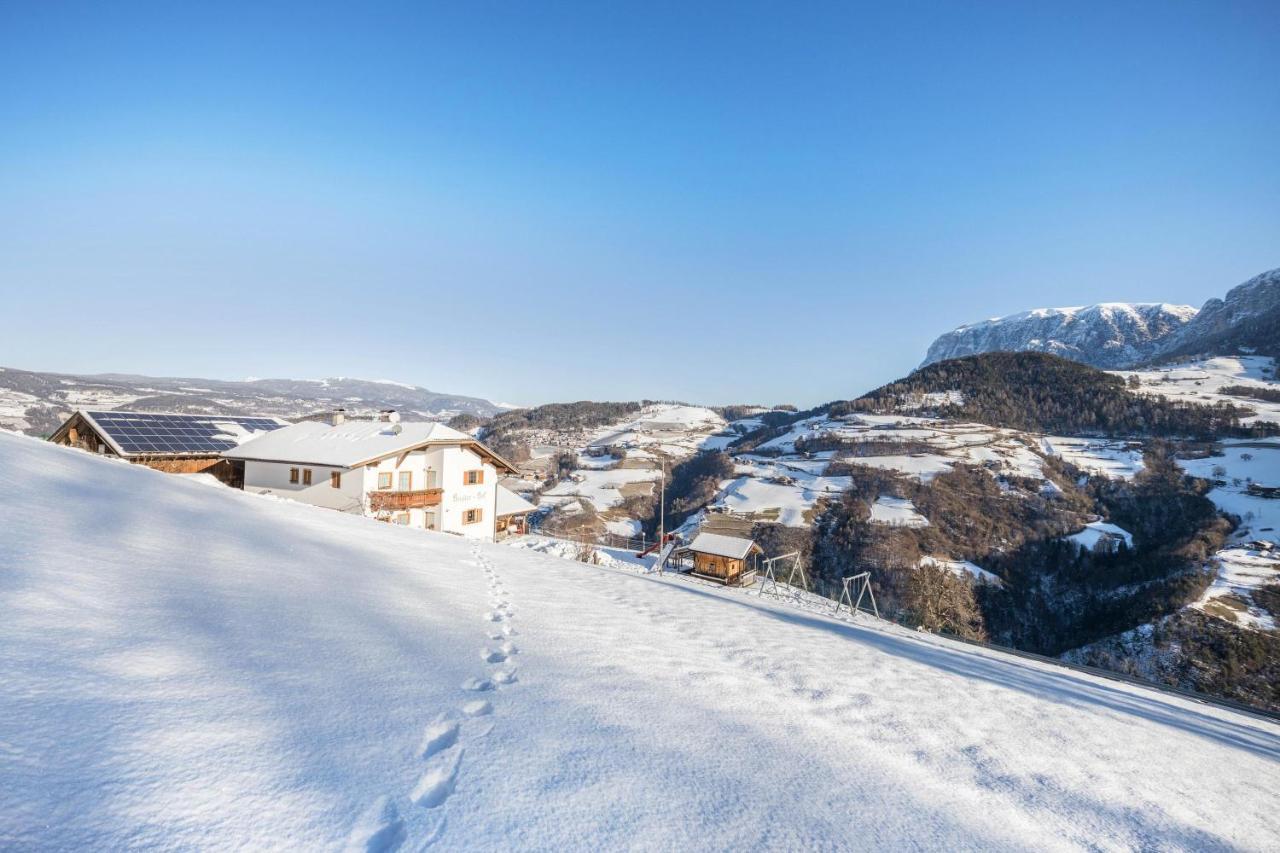 Wohnung Schlern Heigler Hof Collepietra  Exteriér fotografie